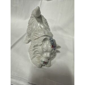 CERAMIC SOUTHERN HEIRLOOM ELIZABETH‎ ARDEN Persian cat box